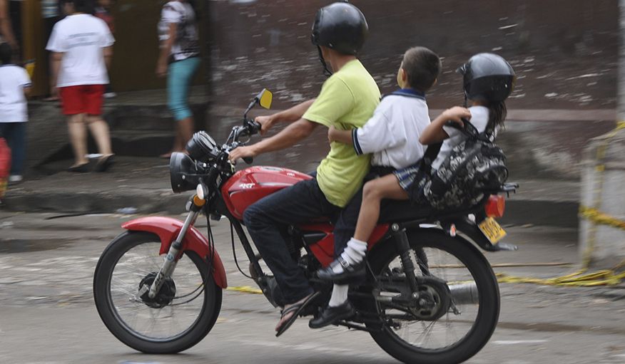Controversia por el acompañante del Motociclista en Popayán