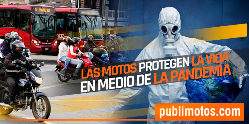 Las motos las necesitamos para sobrevivir en la pandemia