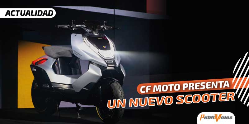 CF Moto presenta un nuevo scooter