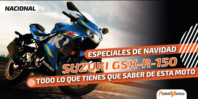 Suzuki GSX-R 150 |  La mejor deportiva en el segmento + Bono de regalo