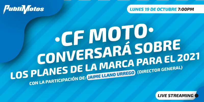 CF Moto | Conversará sobre los planes de la marca para el 2021.