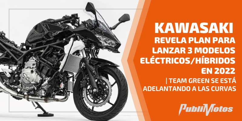 Kawasaki revela plan para lanzar 3 modelos eléctricos / híbridos en 2022 | Team Green se está adelantando a las curvas