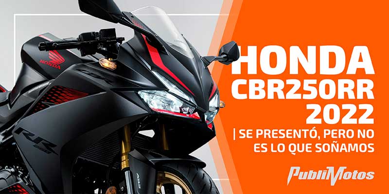 Honda CBR250RR 2022 | Se presentó, pero no es lo que soñamos