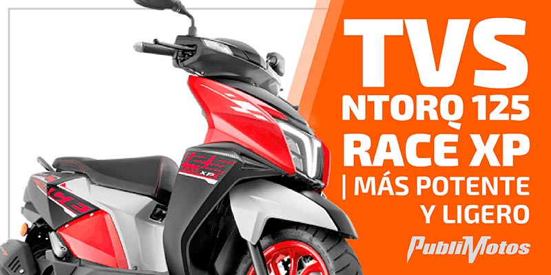 TVS Ntorq 125 Race XP | Más potente y ligero