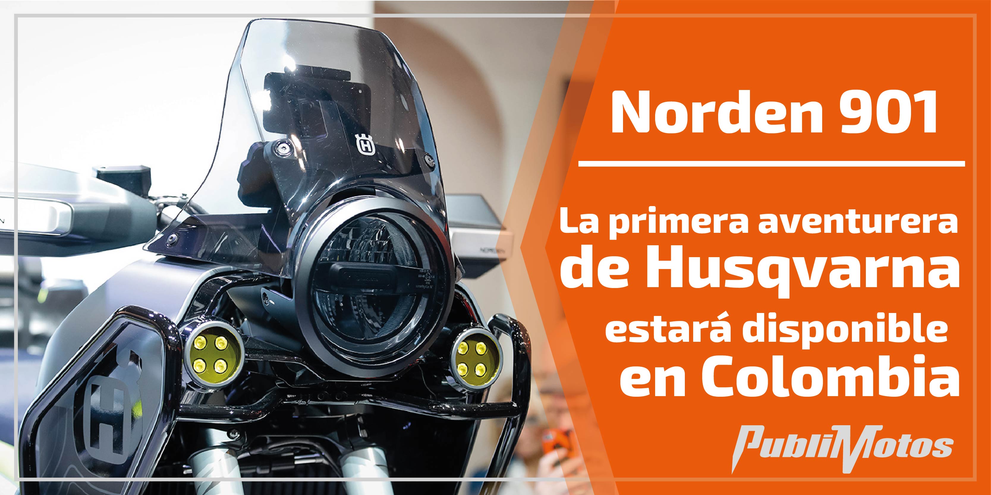 Norden 901| La primera aventurera de Husqvarna estará disponible en Colombia