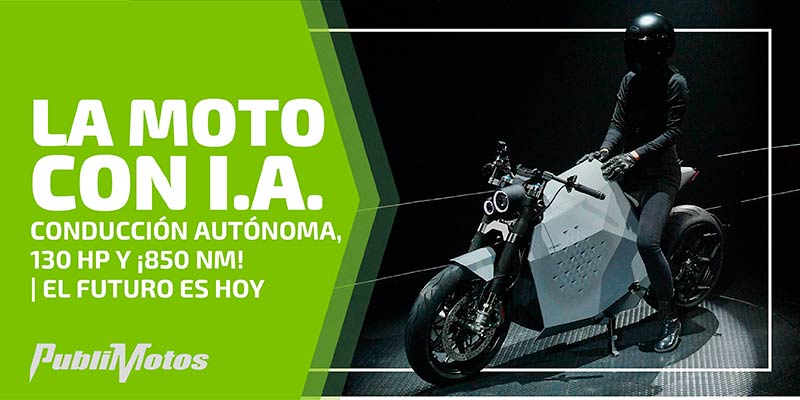 La moto con I.A., conducción autónoma, 130 Hp y ¡850 Nm! | El futuro es hoy