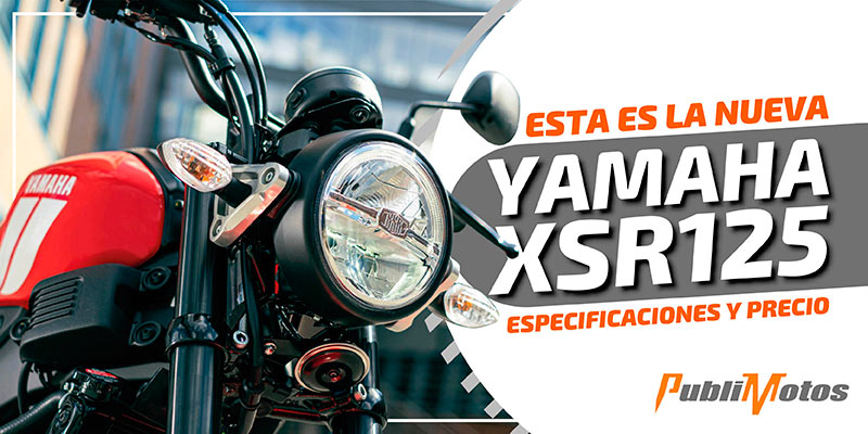 Esta es la nueva XSR125 | especificaciones y precio