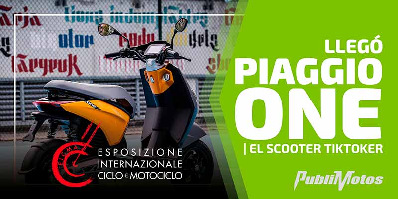 Llegó Piaggio One | El scooter TikToker