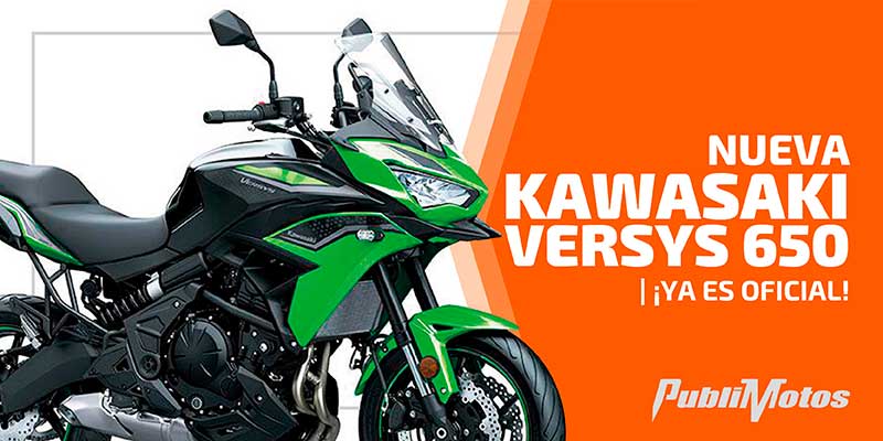 Nueva Kawasaki Versys 650 | ¡Ya es oficial!
