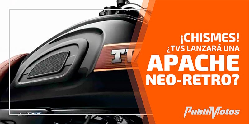 ¡Chismes! ¿TVS lanzará una Apache Neo-Retro?