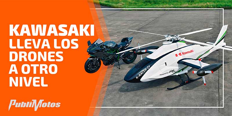 Kawasaki lleva los drones a otro nivel 