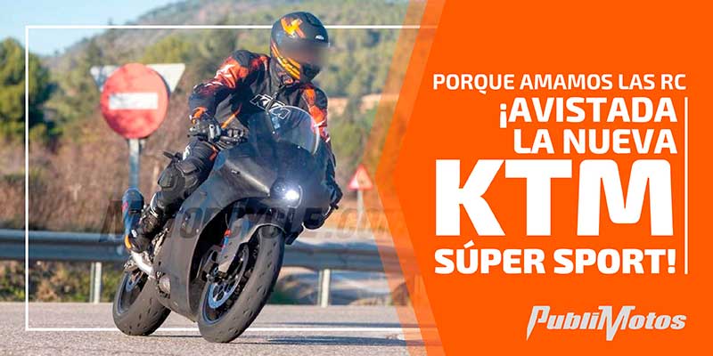 Porque amamos las RC | ¡Avistada la nueva KTM Súper Sport!