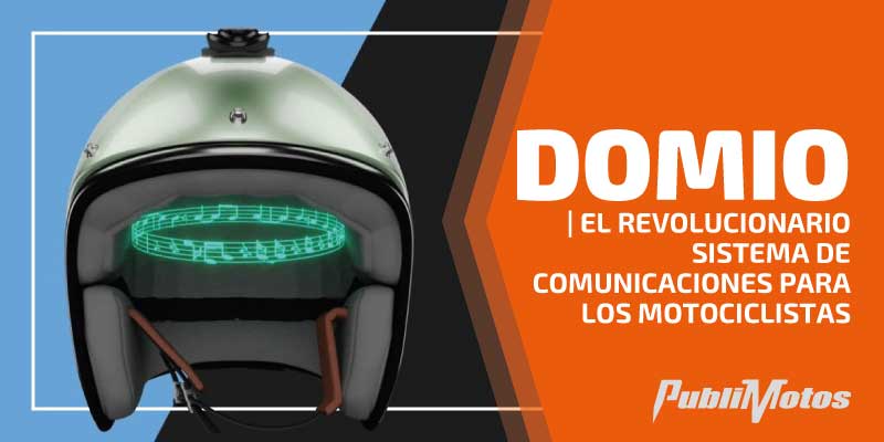Domio | El revolucionario sistema de comunicaciones para los motociclistas