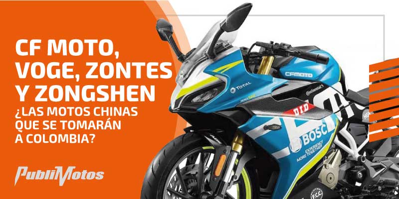 CF Moto, Voge, Zontes y Zongshen ¿Las motos chinas que se tomarán a Colombia?