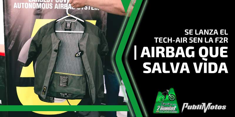 Se lanza el TECH-AIR 5 en la F2R | Airbag que salva vida