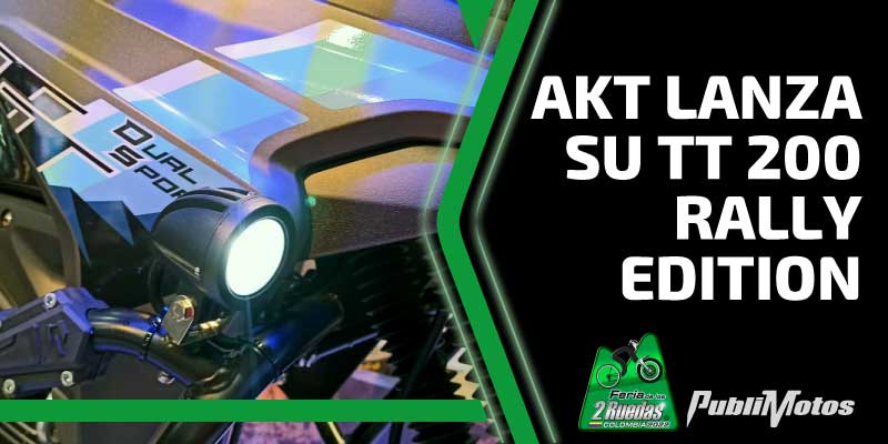 AKT lanza su TT 200 Rally Edition