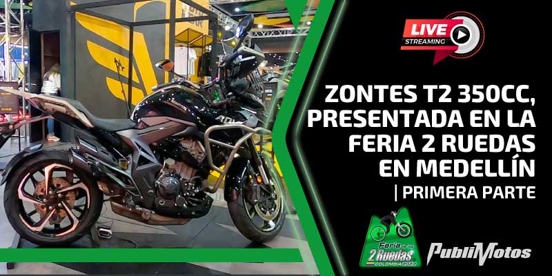 Zontes T2 350cc, presentada en la Feria 2 Ruedas - Primera Parte