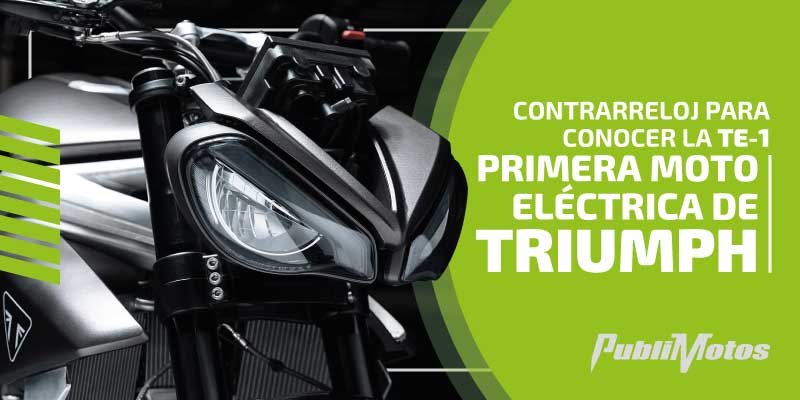 Contrarreloj para conocer la TE-1 | Primera moto eléctrica de Triumph