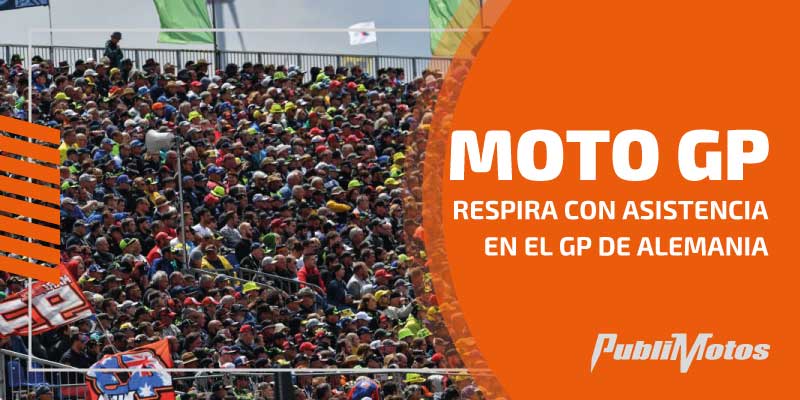 MotoGP Respira con asistencia en el GP de Alemania