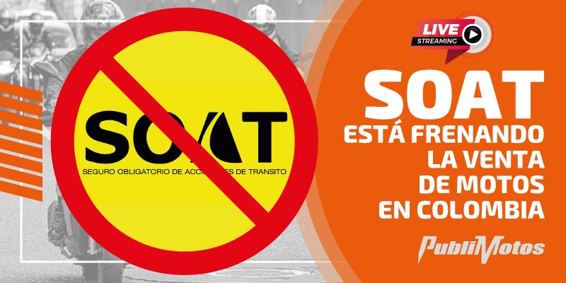 SOAT está frenando la venta de motos en Colombia