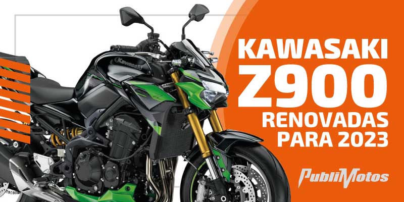 Kawasaki Z900 renovadas para 2023 