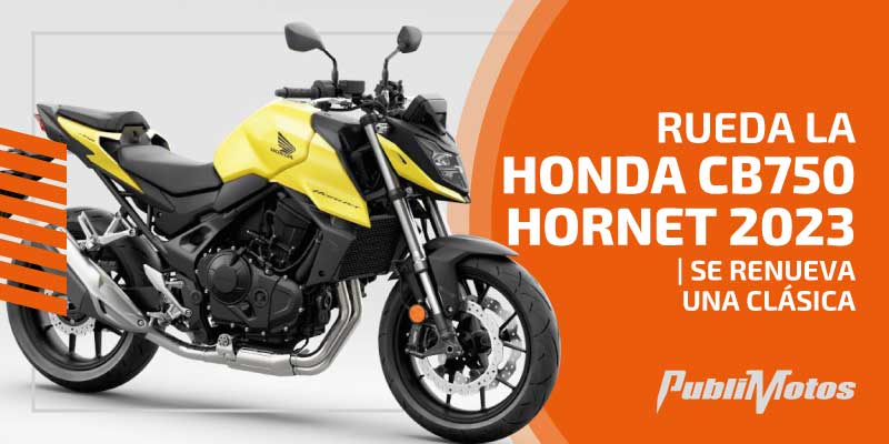 Rueda la Honda CB750 Hornet 2023 | Se renueva una clásica 