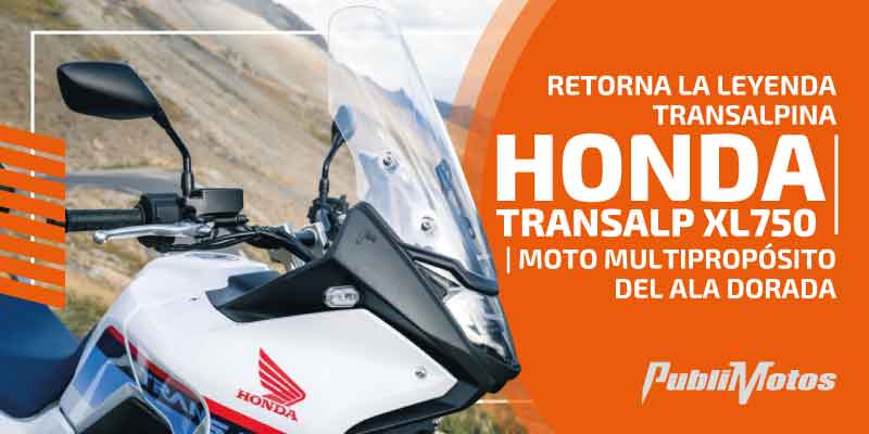 Retorna la leyenda transalpina | Honda Transalp XL750 | Moto multipropósito del ala dorada