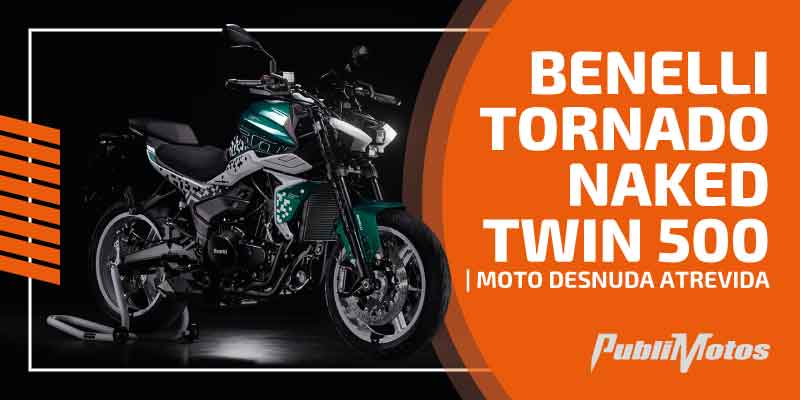 Benelli Tornado Naked Twin 500 | Moto desnuda atrevida